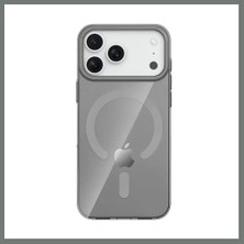 Bezos Joko iPhone 17 Pro Uyumlu Pc Blank Magsafe Kapak - Natural Grey Mmbz