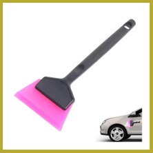Bezos Mini Saplı Silikon Çekçek Ragle Cam Filmi Çekme Uygulama Aparatı 6X16CM Siyah Pembe Bcks