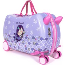 Moo Soft Cuddles Binilebilir Çocuk Valizi (Küçük Deniz Kızı)