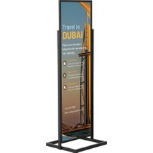 Xml Bayiciniz Tr Premium Poster Pano 50X170CM Siyah