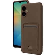 Acex Samsung Galaxy A07 Uyumlu Kartlıklı Standlı Silikon Kılıf – Kamera Korumalı, Darbeye Dayanıklı,