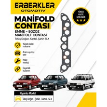 ERBERKLER Tofaş Doğan, Kartal, Şahin SLX Manifold Contası | Emme – Egzoz Manifolt Contası