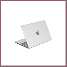 Bezos MacBook Neo Şeffaf Macbook Kapak - Şeffaf Bzss