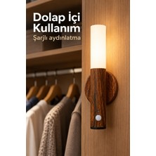 Ototechparca Hareket Sensörlü Kablosuz Gün Işığı Duvar Lambası - Lisinya