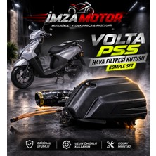 Imza Motor Volta Ps5 Orijinal Komple Hava Filtresi Kutusu ve Filtre Elemanı Scooter