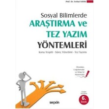 TeknoKapsül Sosyal Bilimlerde Araştırma ve Tez Yazım Yöntemleri