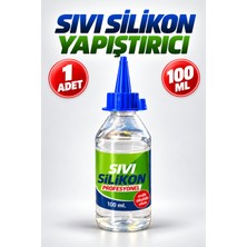 Alıç Sıvı Silikon Yapıştırıcı 100 ml – Güçlü Çok Amaçlı Yapıştırıcı, Plastik Ahşap Cam Kumaş Karton ve Hobi Işleri Için