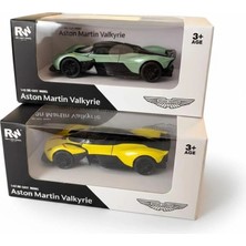 Eco Lounge RW8143 1:43ASTON Marton Valkyrıe Çek Bırak Metal Model Araba