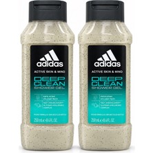 Adidas Active Skin & Mind Deep Clean Duş Jeli 2 x 250 ml - Volkanik Kaya Özlü