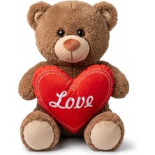 Eco Lounge 04031 45 cm Love Kalpli Ayıcık Peluş Oyuncak