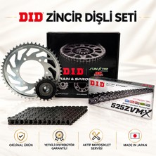 DID Dıd Ducati Desertx 937 (2022-2024) Zincir Dişli Set Zvmx Zincir (Çelik Renk)