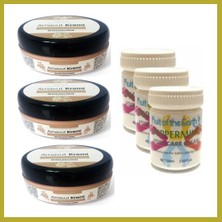 Bezos Hintohu Three Brand 50ML Arnavutaklıkkremi 3AD+FOOT Carecream 50ML Ayak Bakımkremi Naneferahlığıvekokusu 3AD Bcks