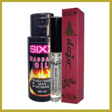Bezos Dojo Dudak Dolgunıaştirıcı Hotlip Plumper ile + Sıxx Erotikmasaj Yağı 60 ml Bcks
