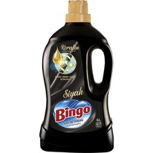 TeknoKapsül Bingo Sıvı Bakım Çamaşır Deterjanı, Siyah, 4 Lt