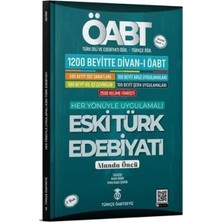 TeknoKapsül Türkçe Öabtdeyiz Öabt Türkçe-Türk Dili Edebiyatı Divanı Öabt Eski Türk Edebiyatı