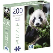 Ca Games Panda Puzzle 200 Parça