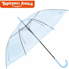 Toptancı Amca Renkli Şemsiye Pvc Şemsiye 90 cm Çaplı Pembe Mavi Turuncu Yeşil Mor