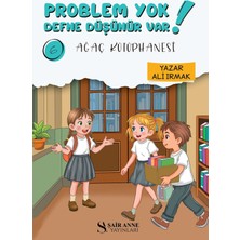 ŞAİR ANNE YAYINLARI Problem Yok Defne Düşünür Var! 6: Ağaç Kütüphanesi - Ali Irmak