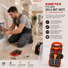 25PCS Saatçi - Telefoncu Bits Tornavida Uç Bits Seti KTX-3450