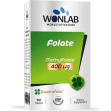 Wonlab  Folat 400 Μg 90 Tablet