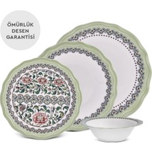 Aryıldız Rosa Yemek Takımı 24 Parça 6 Kişilik