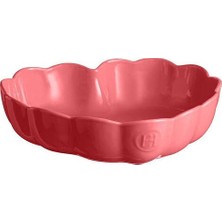 Emile Henry Madeleine Fırın Kabı Kalp 6,5 x 24,5 x 26,5 cm Pembe