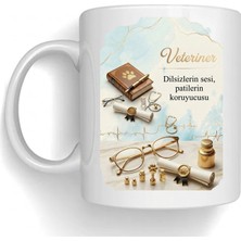 Bsb Veteriner Temalı Porselen Kupa Bardak Mug 305