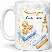 Bsb Mühendis Temalı Porselen Kupa Bardak Mug 310