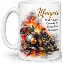 Bsb Itfaiyeci Temalı Porselen Kupa Bardak Mug 331