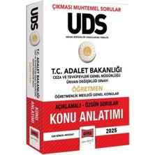 TeknoKapsül 2025 T.c Adalet Bakanlığı Uds Ceza ve Tevkifevleri Genel Müdürlüğü Ünvan Değişikliği Sınavı Öğretmen Konu Anlatımı