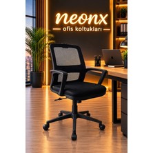 Neonx Asena Ofis Koltuğu Bilgisayar Sandalyesi Plastik Materyal 360 Derece Tekerlekli