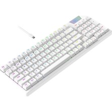 Str Store Gamenote KB885L Rgb Backlit Gaming Mekanik Klavye Beyaz