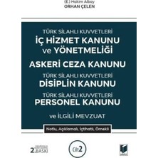TeknoKapsül Türk Silahlı Kuvvetleri Iç Hizmet Kanunu ve Yönetmeliği Askeri Ceza Kanunu - Türk Silahlı Kuvvetleri