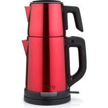 Fakir King Tea Pro KCM331 Kırmızı Çay Makinesi