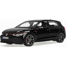 1:18 Ölçek Norev 2019 Volkswagen Golf 8 Gtı - Black Diecast Metal Minyatür Model Araba 25CM