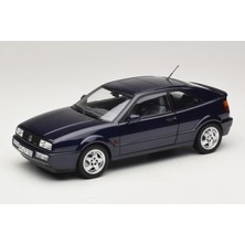 1:18 Ölçek Norev 1992 Volkswagen Corrado Vr6 - Aqua Blue  Diecast Metal Minyatür Model Araba 25CM