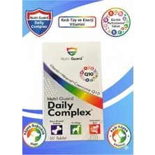 Nutri Guard Daily Complex 50 Tablet Kedi Köpek Günlük Multi-Vitamin ve Bağışıklık Desteği