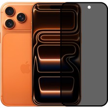 Tam Kaplayan Hayalet Ekran Koruyucu Cam, iPhone 17 Pro Max Ile Uyumlu