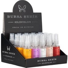 Str Store Bursa Şehir Kolonyaları Prusa Ad Olympum Sprey Kolonya Seti 20 Adet