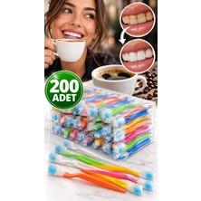 Tek Kullanımlık Diş fırçası  Easybrush  200 lü Paket (1 Kullanımlık Diş Macunu Içinde)