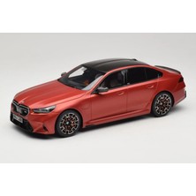 1:18 Ölçek Gt Spirit 2025 Bmw M5 G90 Peable Beach Orange  Resin Kapalı Minyatür Model Araba 25CM