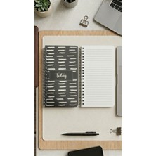 Keskin Color 8*16 cm 84 Yp.çizgili Spr.sert Karton Kapak Defter-Today Model 4