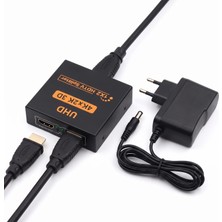 CR80 4K 30Hz Ultra Hd HDMI Splitter Dağıtıcı – 1 Giriş 2 Çıkışlı 3D & 1080P 60Hz Destekli Çoğaltıcı