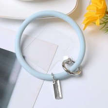 Str Store Silikon Telefon Tutucu, Bileklik, Askı, Turkuaz