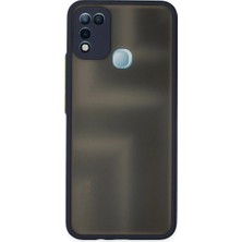 Timion Infinix Hot 10 Play Uyumlu Kılıf Montreal Silikon Kapak - Lacivert