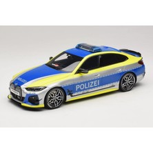 1:18 Ölçek Otto 2022 Bmw M4 G82 Ac Schnitzer Acs4 Polizei   Resin Kapalı Minyatür Model Araba 25CM