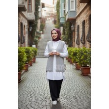 Timion Kadın Yeleği, Çeyizlik Örgü Yelek, Hediyelik Nişan Yeleği, Nişan&çeyiz Yelekleri