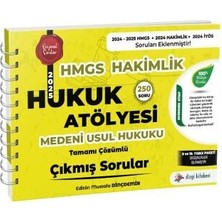 TeknoKapsül 2025 Hukuk Atölyesi Hmgs Hakimlik Medeni Usul Hukuku Çıkmış Sorular Çözümlü