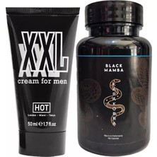 Timion Hotxxl 50 ml Erkeğe Hacimdestek Kremi + Siyahkobra Erkeğe Katılık