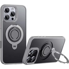Timion Joko Apple Iphone 16 Pro Avatar 360 Dönen Magsafe Kapak - Titan Gri